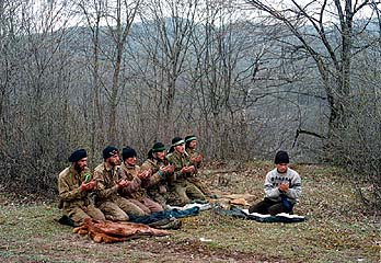 the Mujahideen and heros of Chechnya